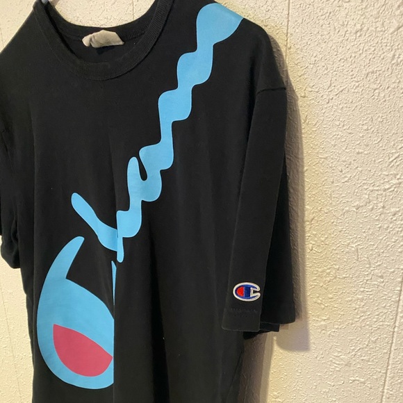 Vintage Preowned Big Champion Logo T-Shirt - Picture 4 of 4